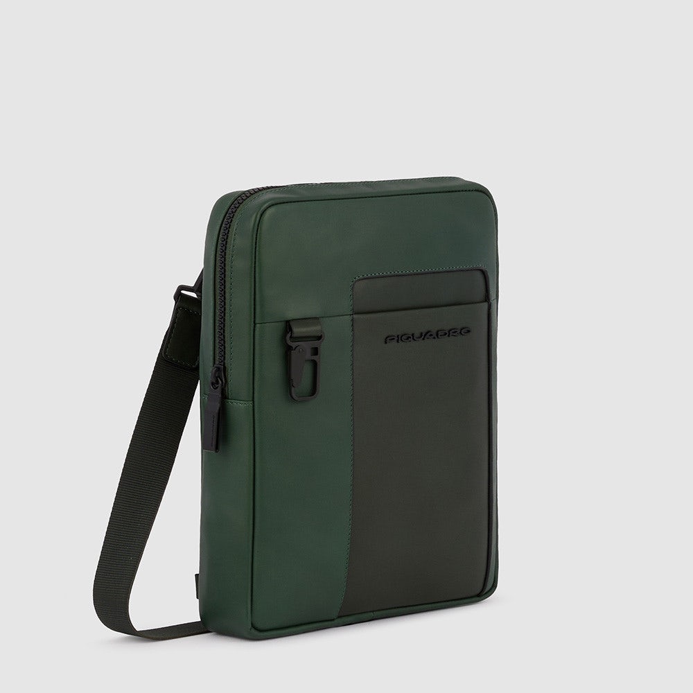 Piquadro CA1816S123/VE Borsello Porta Ipad® Verde Militare