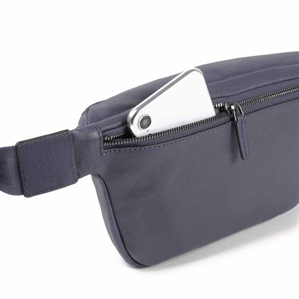 Piquadro Marsupio In Pelle Blu Oceano CA2174B3/BLU4