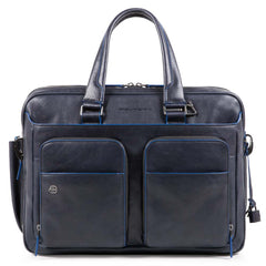 Piquadro Borsa Espandibile Porta Pc E Porta Ipad®10 Blu Notte CA2765B2S