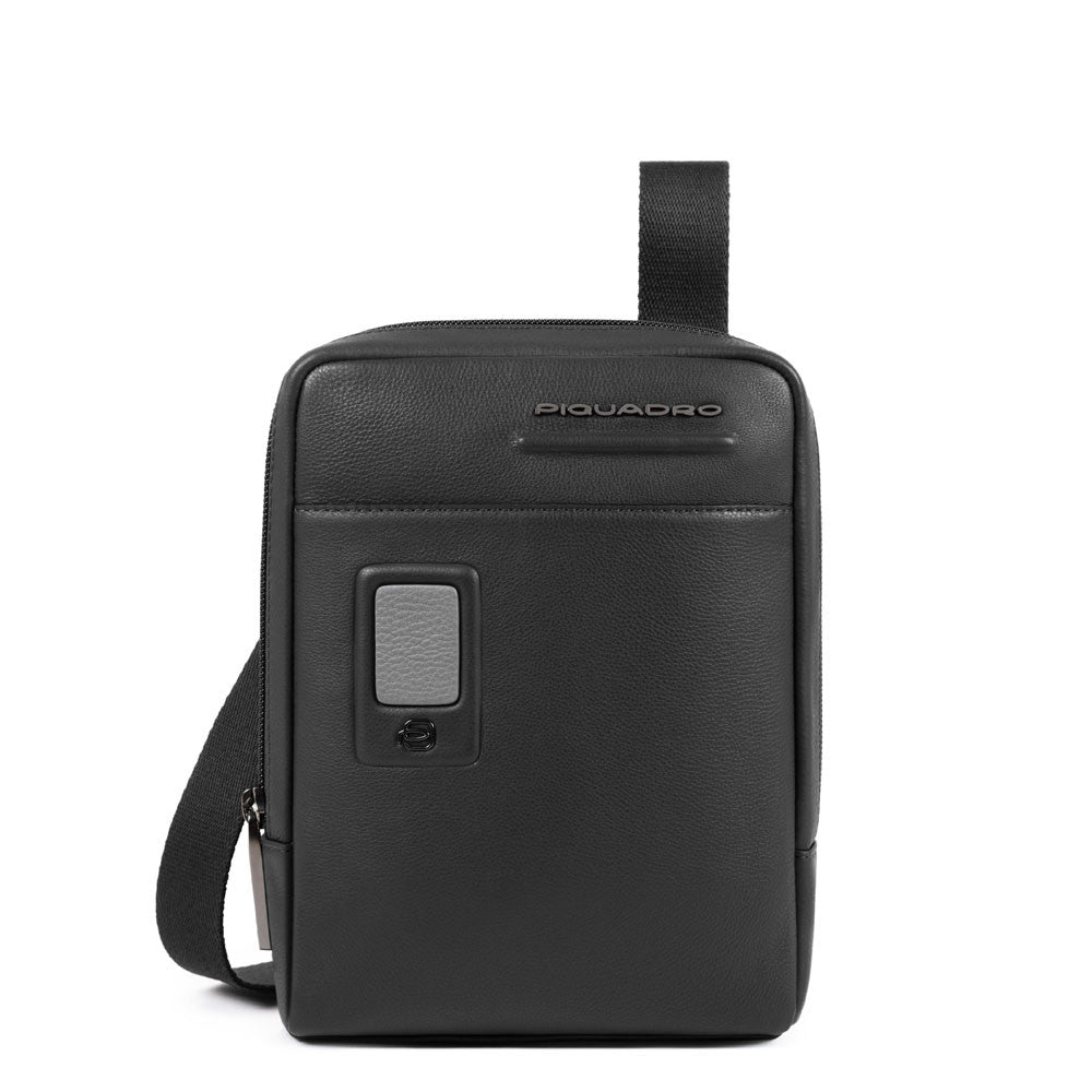 Piquadro, borsello personalizzabile porta ipad®mini nero CA3084AO/N