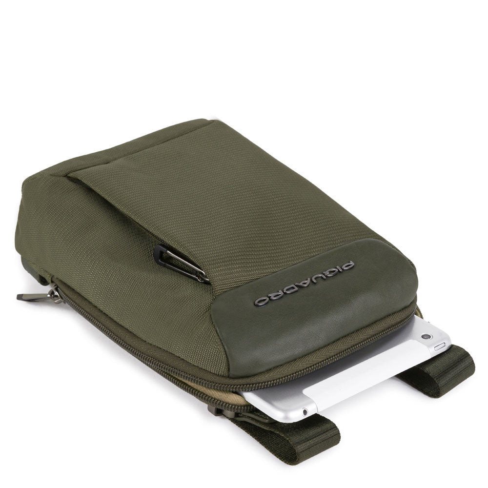 Borsello Porta Ipad Mini Piquadro Verde Oliva CA3084S115/VE