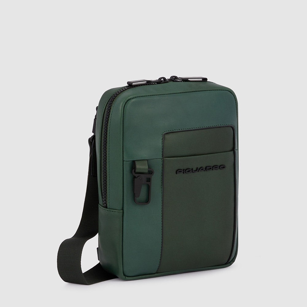 Piquadro CA3084S123/VE Borsello Porta Ipad®Mini Verde Militare