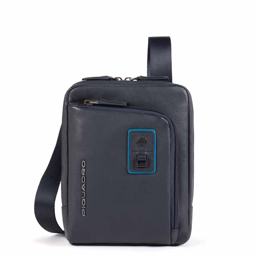Piquadro Borsello Porta Ipad Mini Con Tasca Per Connequ Blu Notte CA3084W103/BLU