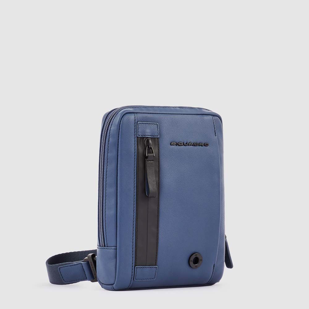 Piquadro CA3084W117/BLU Borsello Porta Ipad®Mini Blu Di Prussia