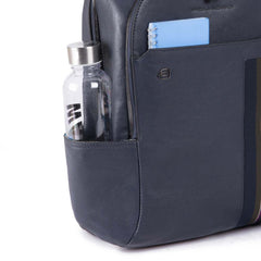 Piquadro Zaino Porta Computer/ Ipad®10,5’’/9,7” Con Tas Blu Notte CA3214B3S