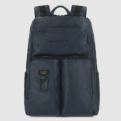 Piquadro CA3349AP/BLU Zaino Porta Computer 15" Blu