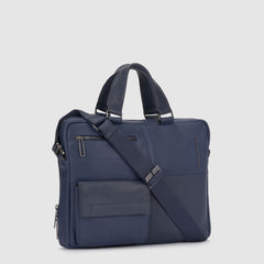 Piquadro CA4098W116 - Cartella Porta Computer 14" E Porta Ipad® Blu Notte