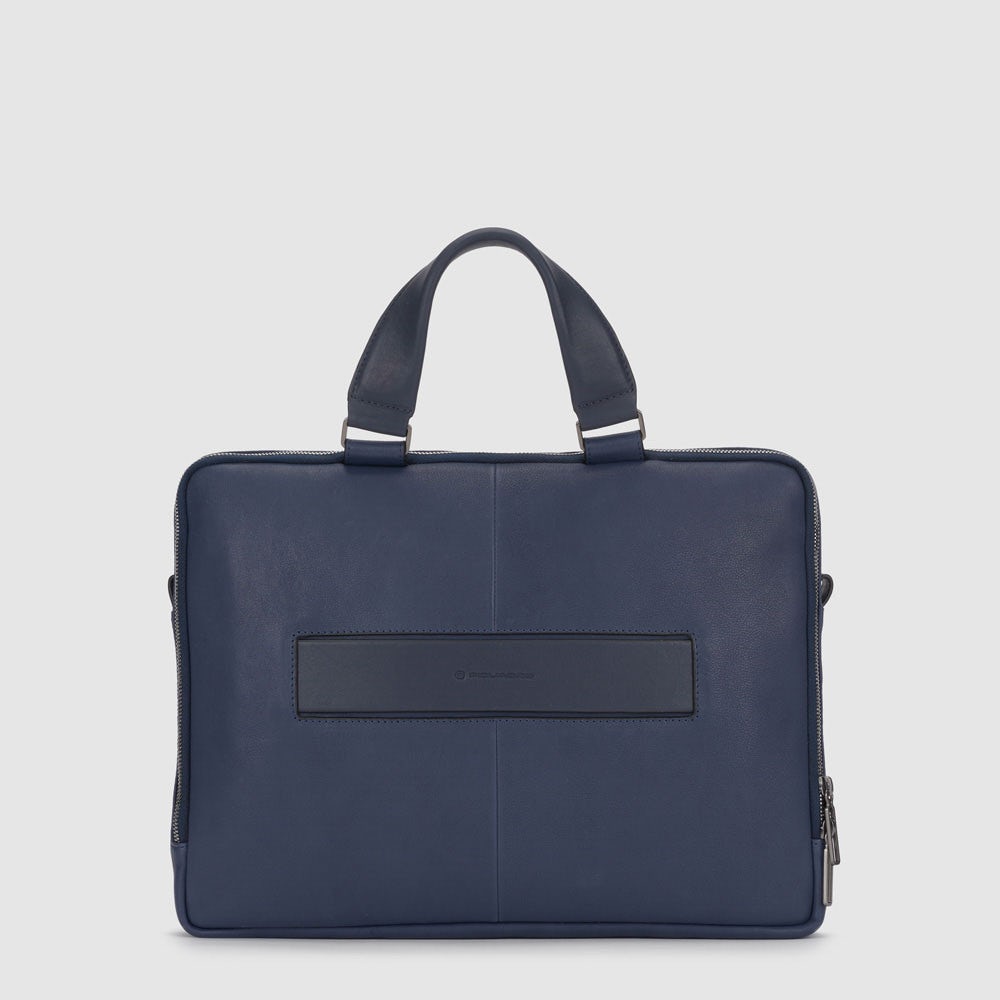 Piquadro CA4098W116 - Cartella Porta Computer 14" E Porta Ipad® Blu Notte