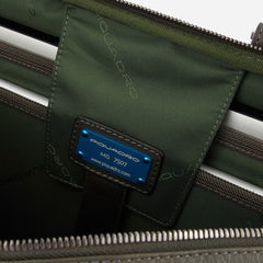 Piquadro CA4098W116 - Cartella Porta Computer 14" E Porta Ipad® Verde Militare