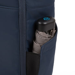 Zaino Roll Top In Nylon Rigenerato Porta Pc Nero Piquadro CA4451BIO/N