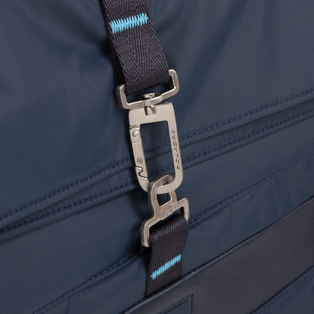 Zaino Roll Top In Nylon Rigenerato Porta Pc Nero Piquadro CA4451BIO/N