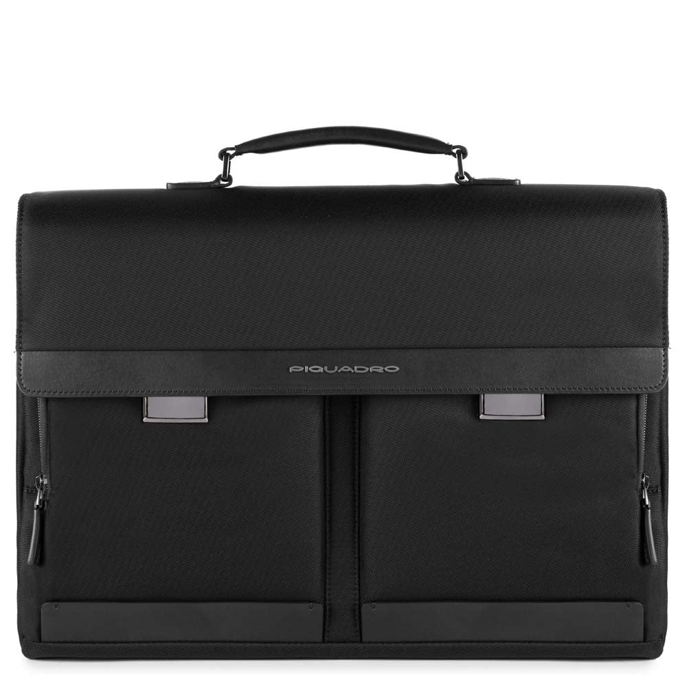 Piquadro Cartella Porta Computer E Porta Ipad®10,5’’/9,7” Nero CA4473S100