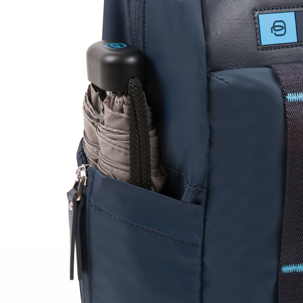 Zaino In Nylon Rigenerato Porta Computer Nero Piquadro CA4545BIO/N