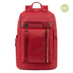 Piquadro Zaino In Nylon Rigenerato Porta Computer Rosso CA4545BIO/R