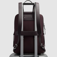 Zaino donna porta pc 14" in tessuto riciclato