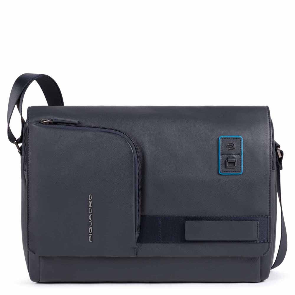 Piquadro Messenger Porta Computer E Porta Ipad Blu Notte CA4639W103/BLU