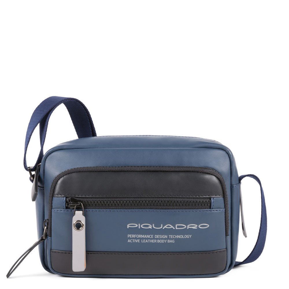 Piquadro Tracolla Crossover Blu CA4863DT/BLU