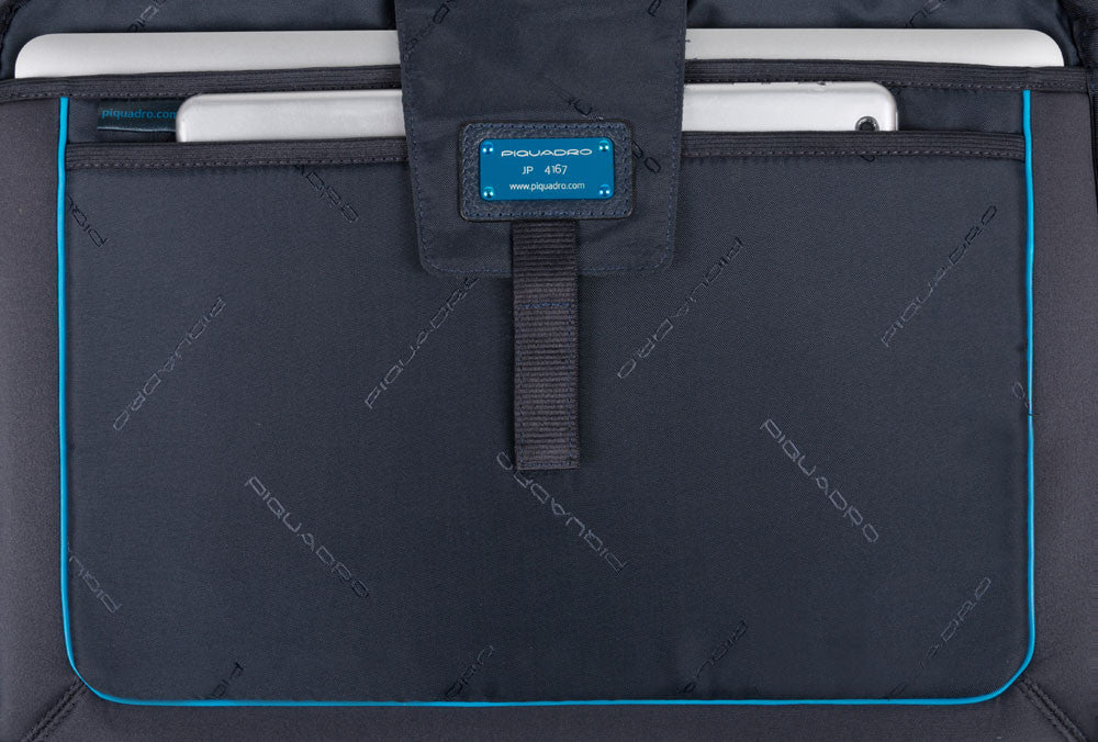 Piquadro Cartella A Due Manici Porta Computer E Porta Ipad® Nero CA4895MOS/N