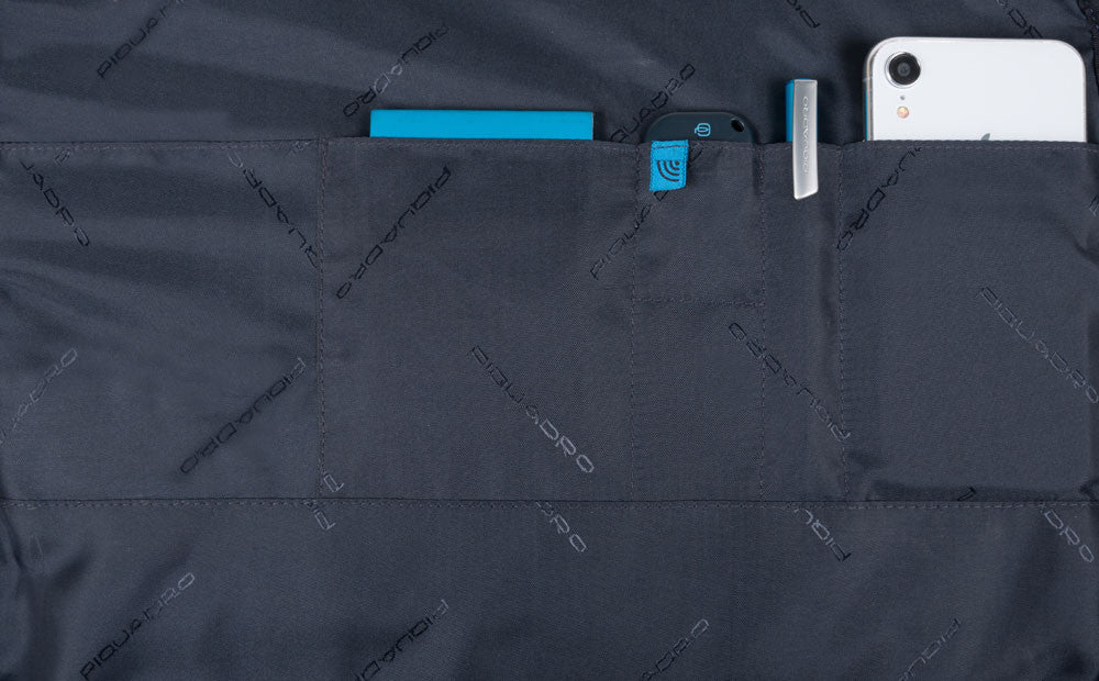 Piquadro Cartella A Due Manici Porta Computer E Porta Ipad® Nero CA4895MOS/N