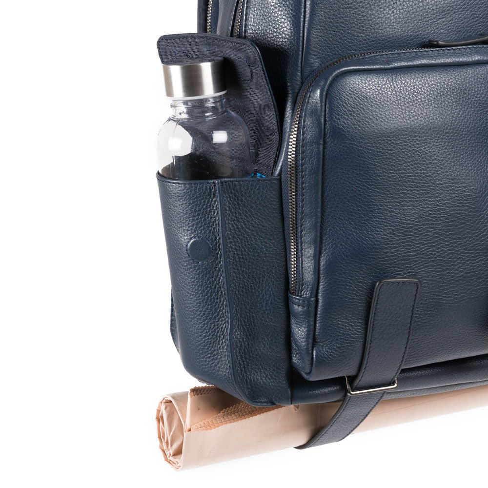 Piquadro Zaino Porta Pc E Porta Ipad® Con Porta Bottiglia Nero CA4898MOS/N