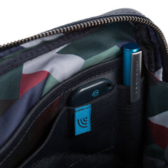 Piquadro Zaino Porta Pc E Porta Ipad® Con Porta Bottiglia Nero CA4898MOS/N