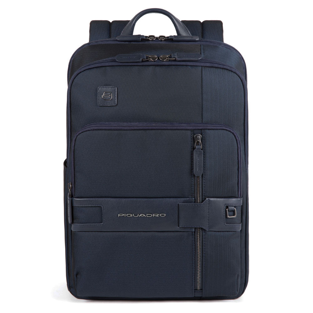 Zaino Porta Computer E Porta Ipad A Due Scomparti Blu Notte Piquadro CA4918S107/BLU