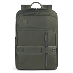 Zaino Porta Computer E Porta Ipad A Due Scomparti Verde Militare Piquadro CA4918S107/VE