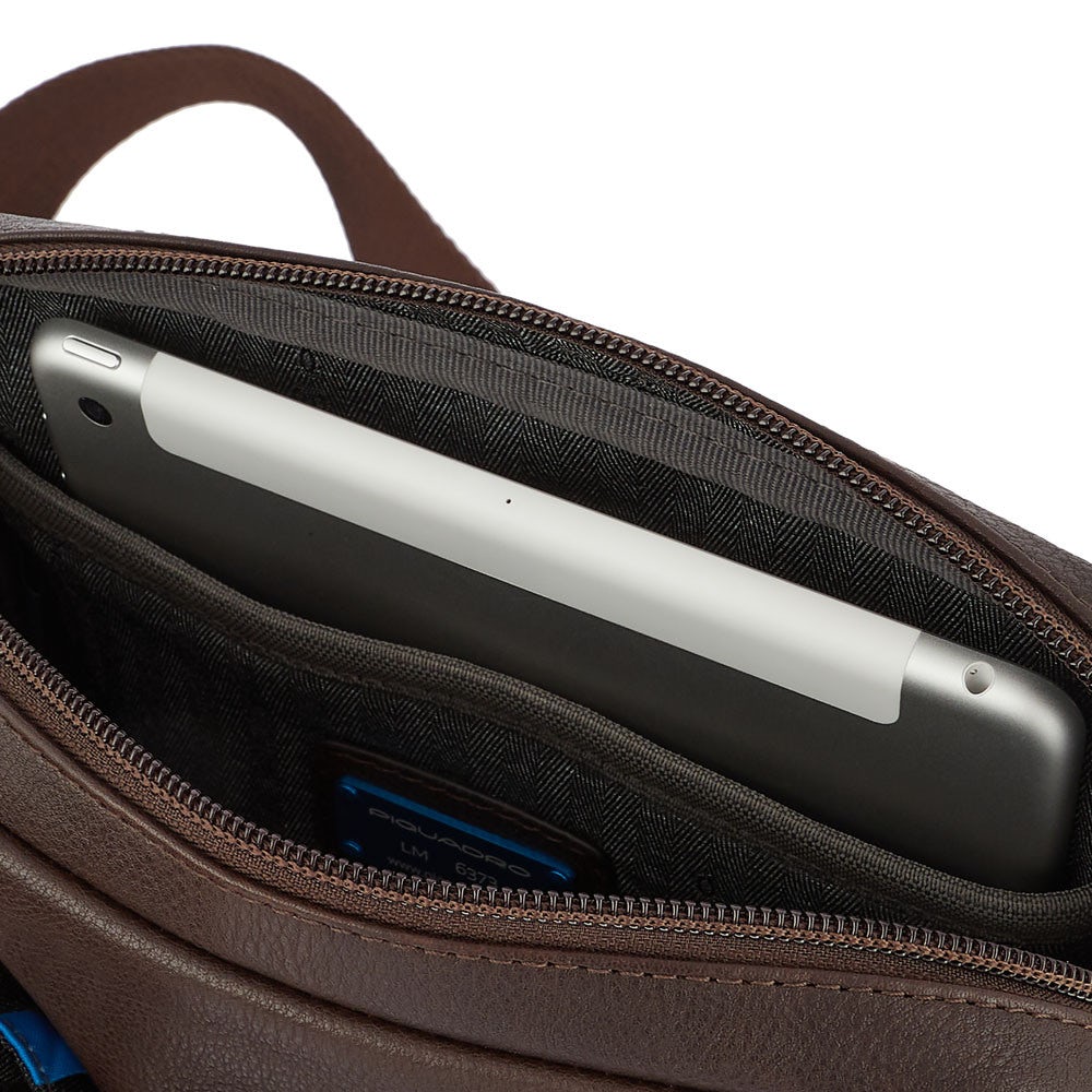 Borsello Piquadro Porta Ipad Air 10,9" Con Patta Testa di moro CA4935S116/TM