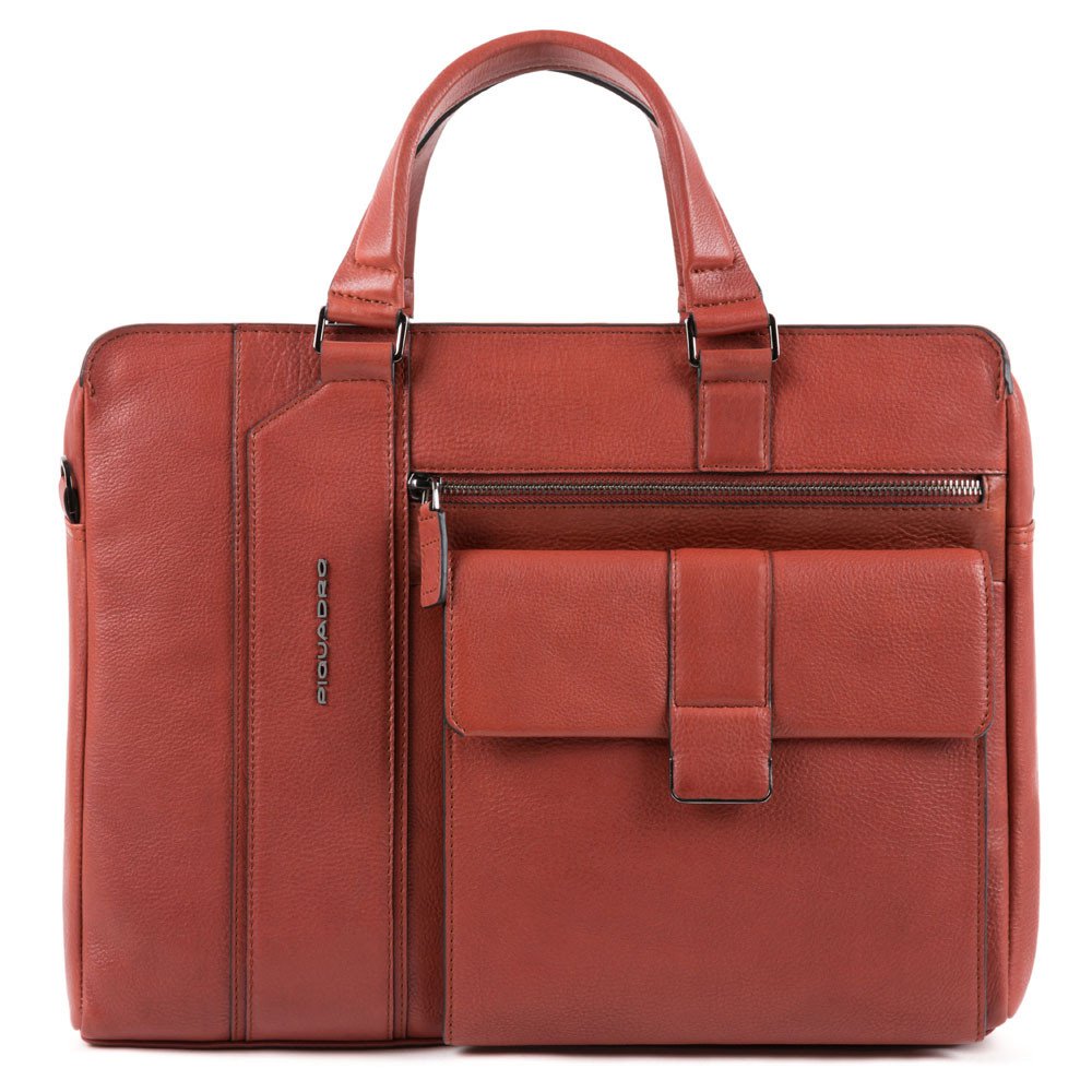 Cartella A Due Manici Porta Computer E Porta Ipad Marrone Piquadro CA4939S105/M