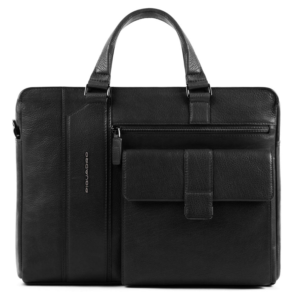 Cartella A Due Manici Porta Computer E Porta Ipad Nero Piquadro CA4939S105/N
