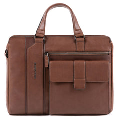 Cartella A Due Manici Porta Computer E Porta Ipad Testa Di Moro Piquadro CA4939S105/TM