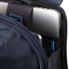 Zaino Sottile Espandibile Personalizzabile Porta Blu Oltremare Piquadro CA5102AO/BLU