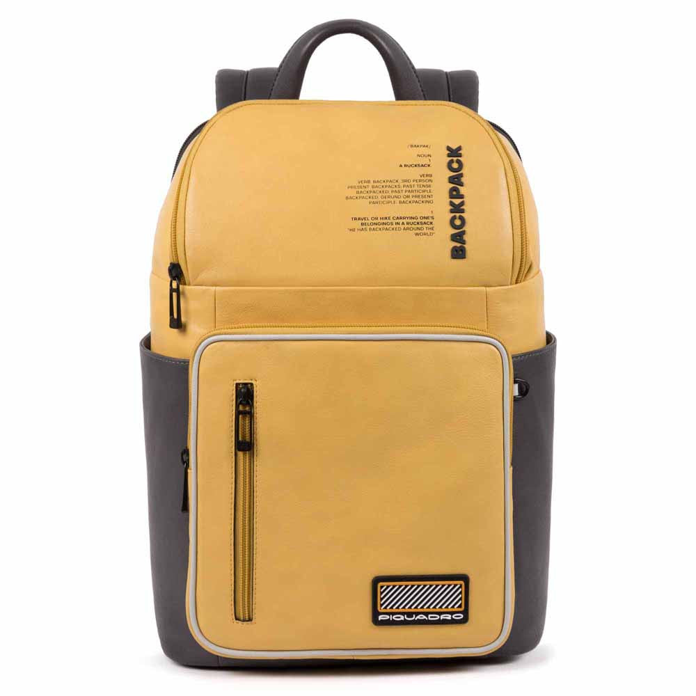 Piquadro Zaino Porta Computer E Porta Ipad Giallo CA5145W106/G