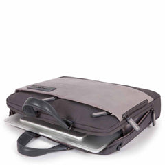 Cartella Porta Computer E Porta Ipad® In Tessuto Nero Piquadro CA5156W107/N