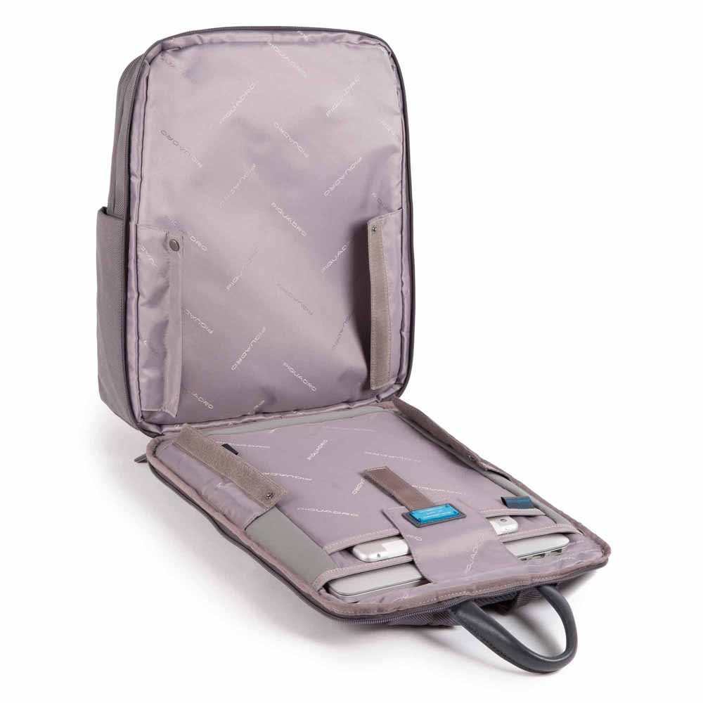 Zaino Fast-Check Porta Pc E Ipad® In Tessuto Ricic Nero Piquadro CA5162W107/N