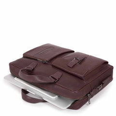 Piquadro Cartella Porta Computer E Porta Ipad A Due Manici Cuoio CA5195W101/CU