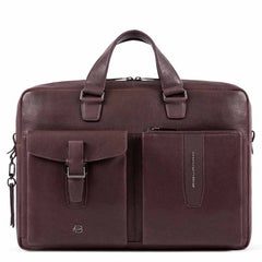 Piquadro Cartella Porta Computer E Porta Ipad A Due Manici Melanzana CA5195W101/M