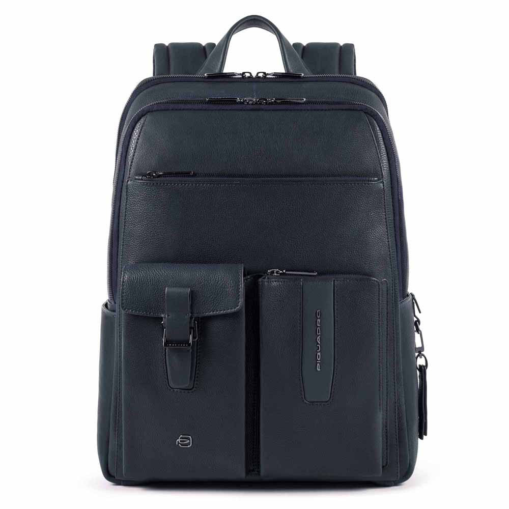 Piquadro Zaino Grande Porta Computer E Porta Ipad Blu Notte CA5199W101/BLU