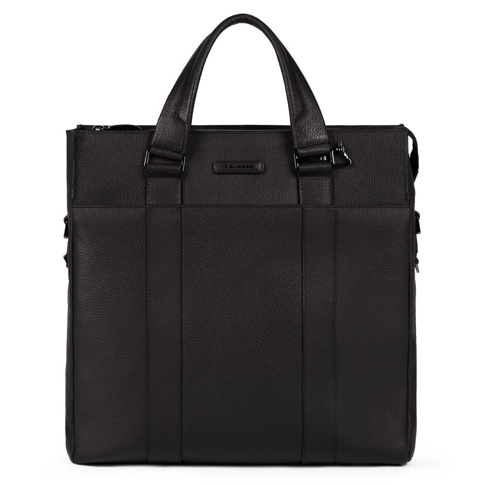 Borsa Verticale A Due Manici Piquadro Nero CA5240MOS/N