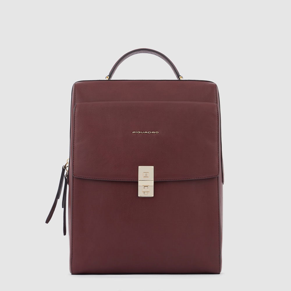 Piquadro CA5277DF - Zaino Donna Porta Computer Bordeaux