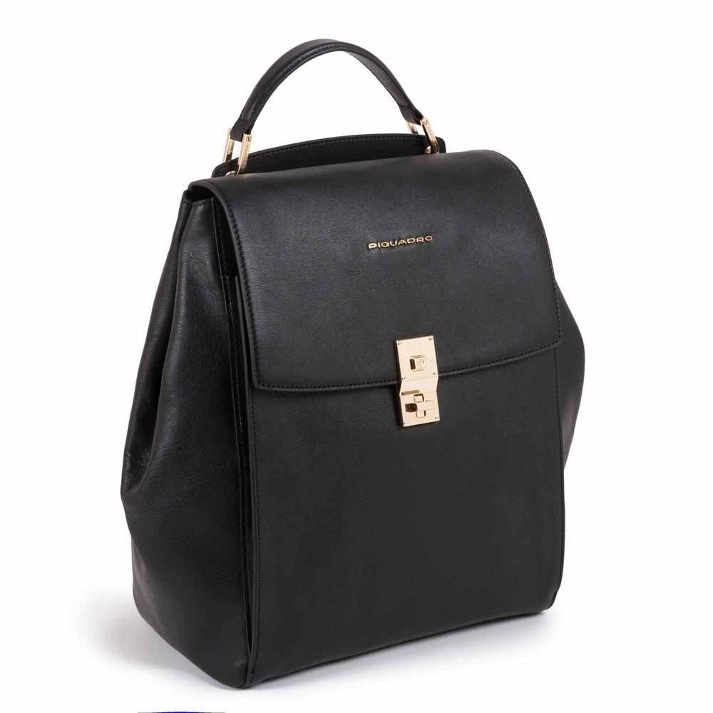 Piquadro Zaino Donna Espandibile Porta Ipad®Pro 12,9’’ Nero CA5278DF/N