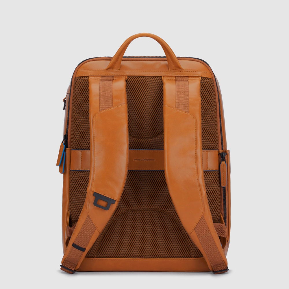 Piquadro CA5381B2V - Zaino Porta Computer Con Porta Bottiglia/Ombrello Sabbia Sahara