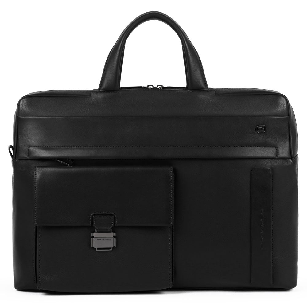 Cartella A Due Manici Porta Computer Piquadro Nero CA5441S111/N