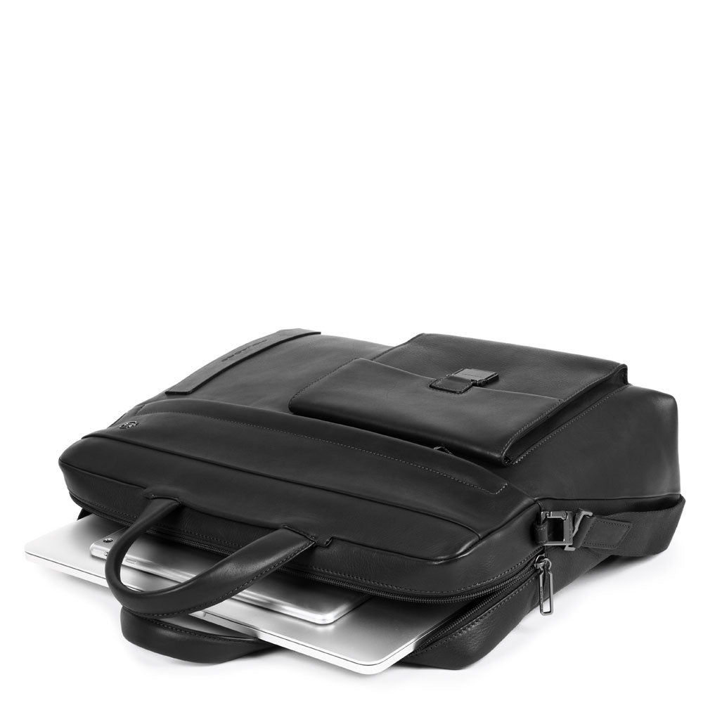 Cartella A Due Manici Porta Computer Piquadro Nero CA5441S111/N