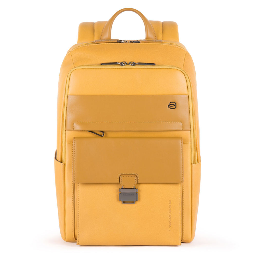 Zaino Porta Piquadro Giallo Senape CA5459S111/G