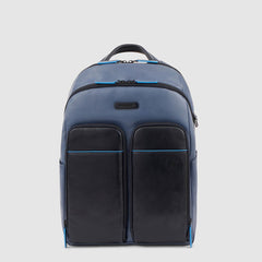 Piquadro CA5574B2V/BLBL Zaino Porta Computer E Porta Ipad® Con Protezione Blu Blu