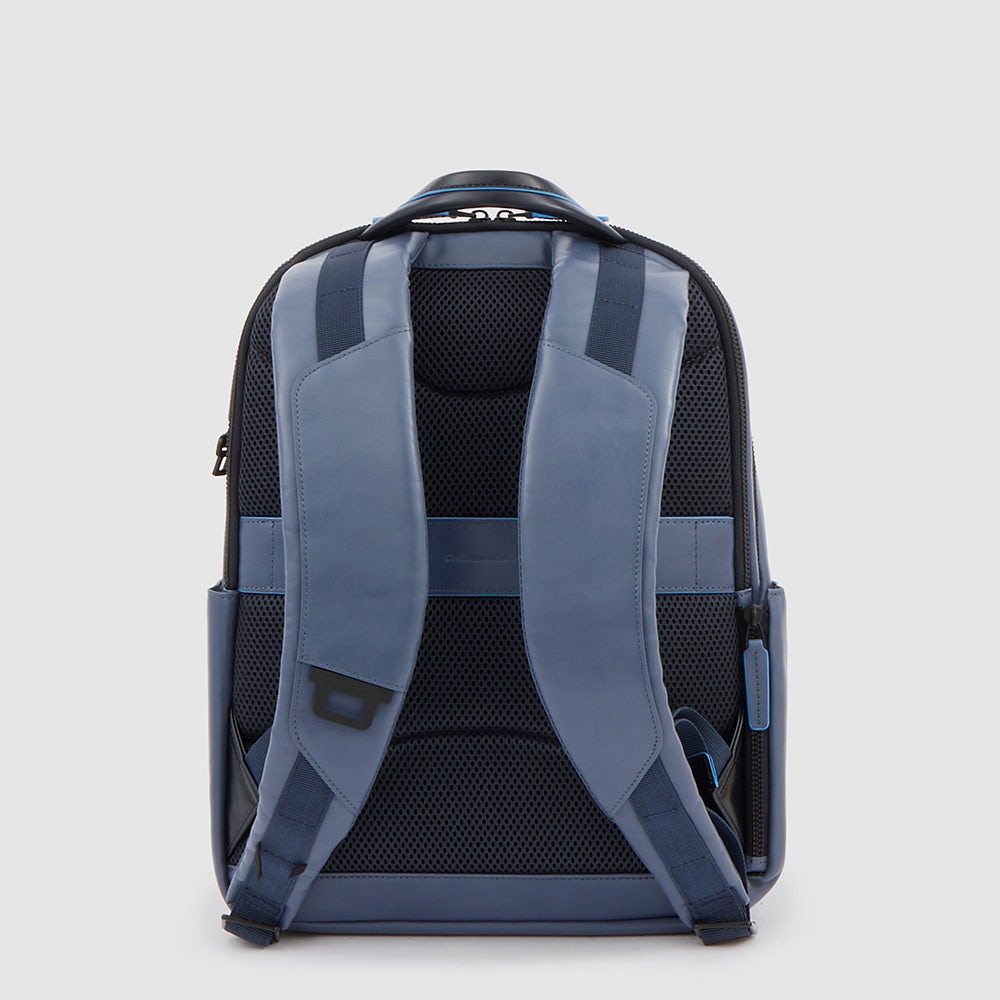 Piquadro CA5574B2V/BLBL Zaino Porta Computer E Porta Ipad® Con Protezione Blu Blu