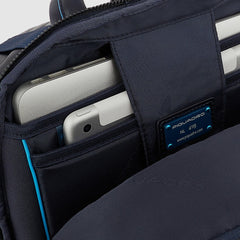 Piquadro CA5574B2V/BLBL Zaino Porta Computer E Porta Ipad® Con Protezione Blu Blu
