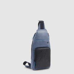 Piquadro CA5577B2V/BLBL Monospalla Porta Ipad®Mini Blu Blu