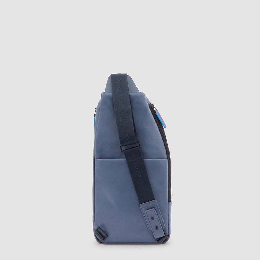 Piquadro CA5577B2V/BLBL Monospalla Porta Ipad®Mini Blu Blu